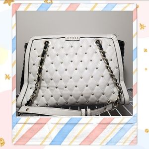 Guess purse black/white